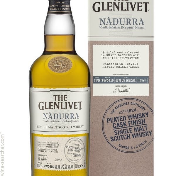 The Glenlivet Nadurra Peated Cask Finish Single Malt Scotch Whisky, Speyside, Scotland