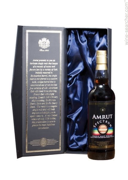 Amrut Spectrum Single Malt Whisky, India