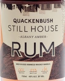 Albany Distilling Company 'Quackenbush' Still House Albany Amber Rum, New York, USA