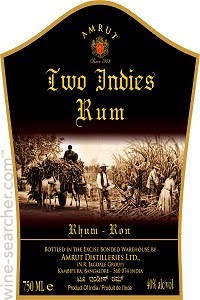 Amrut Two Indies Rum, India