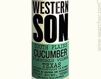 Western Son South Plains Cucumber Vodka, Texas, USA