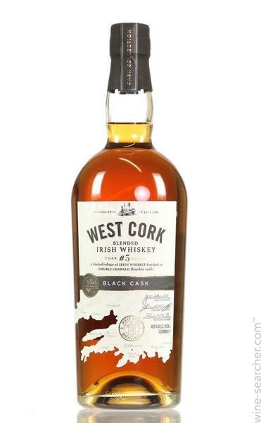 West Cork Distillers West Cork Black Cask Blended Irish Whiskey, Ireland