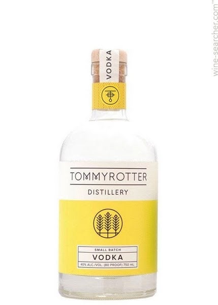 Tommyrotter Distillery Small Batch Vodka, New York, USA