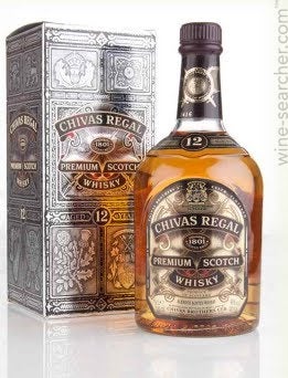 Chivas Regal 12 Year Old Blended Scotch Whisky, Scotland