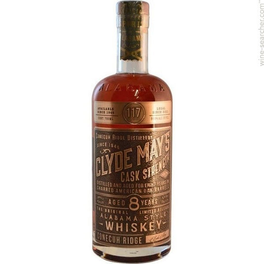 Conecuh Ridge Distillery Clyde May's Cask Strength Aged 8 Years Whiskey, Alabama, USA