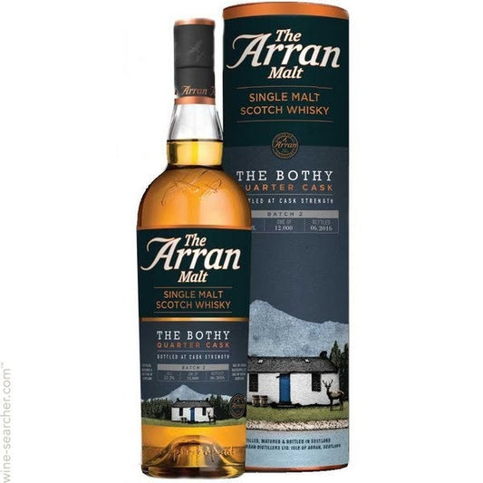 The Arran Malt Distillery 'The Bothy' Quarter Cask Batch 2 Single Malt Scotch Whisky, Isle of Arran, Scotland