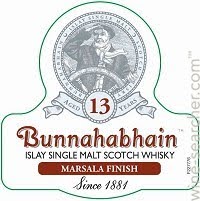 Bunnahabhain Marsala Finish 13 Year Old Single Malt Scotch Whisky, Islay, Scotland