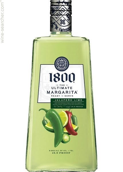 Casa Cuervo 1800 Ultimate Margarita Jalapeno Lime - Spicy, Mexico