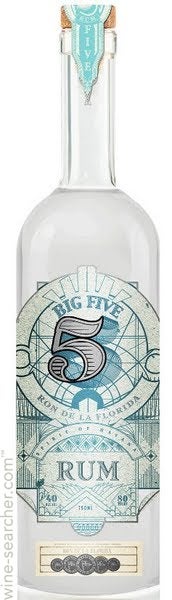 Big 5 Silver Rum, Florida, USA