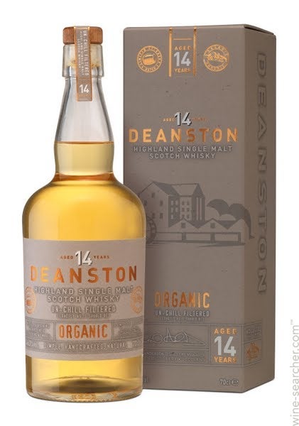 Deanston Organic 14 Year Old Highland Single Malt Scotch Whisky, Highlands, Scotland