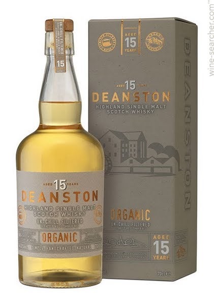 Deanston Organic 15 Year Old Single Malt Scotch Whisky, Highlands, Scotland