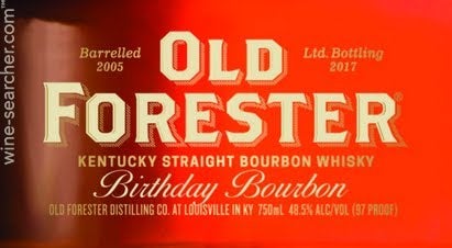 2021 Old Forester 'Birthday Bourbon' Kentucky Straight Bourbon Whiskey, USA