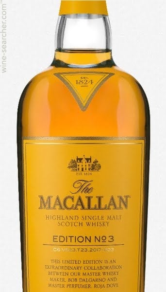 The Macallan Edition No 3 Single Malt Scotch Whisky, Speyside - Highlands, Scotland