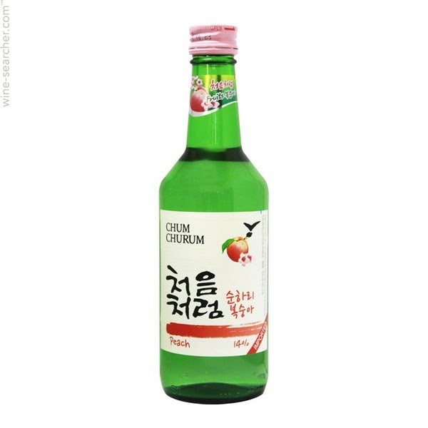 Lotte 'Chum Churum' Soonhari Peach Soju, South Korea