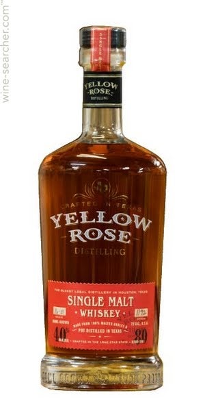 Yellow Rose Single Malt Whiskey, Texas, USA