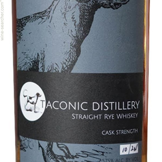 Taconic Distillery Cask Strength Straight Rye Whiskey, New York, USA