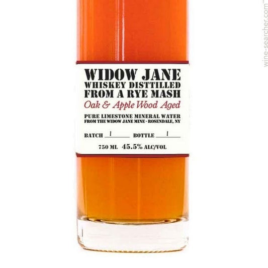 Widow Jane Oak & Apple Wood Aged Rye Mash Whiskey, New York, USA