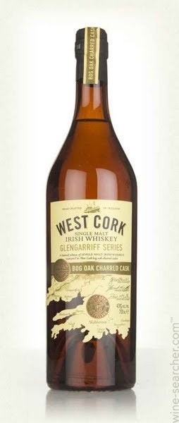 West Cork Distillers Glengarriff Series Bog Oak Charred Cask Single Malt Irish Whiskey, Ireland