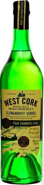 West Cork Distillers Glengarriff Series Peat Charred Cask Single Malt Irish Whiskey, Ireland