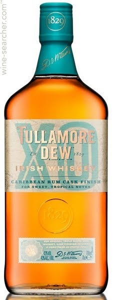 Tullamore Dew X.O. Caribbean Rum Cask Finish Irish Whiskey, Ireland