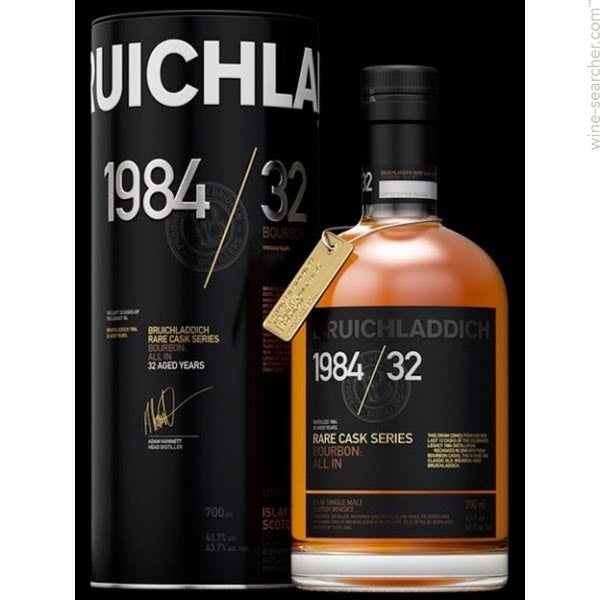 1984 Bruichladdich Rare Cask Series 32 Year Old Single Malt Scotch Whisky, Islay, Scotland