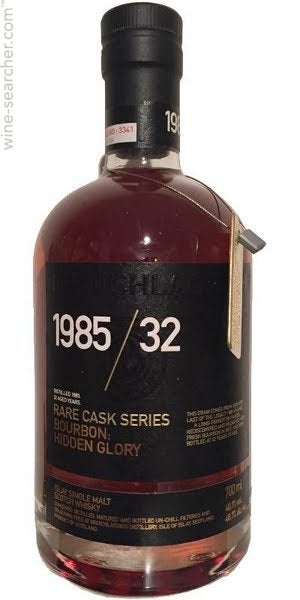 1985 Bruichladdich Rare Cask Series 32 Year Old Single Malt Scotch Whisky, Islay, Scotland