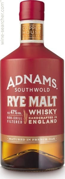 Adnams Rye Malt Whisky, Suffolk, England