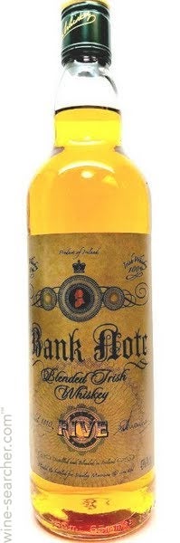 Bank Note 5 Year Old Blended Irish Whiskey, Ireland