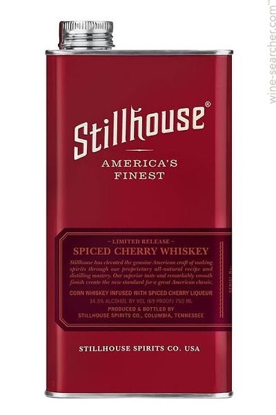 Stillhouse Distillery Spiced Cherry Whiskey, USA