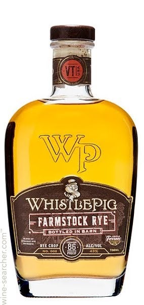 WhistlePig 'Farmstock Rye Crop 002' Rye Whiskey, Vermont, USA