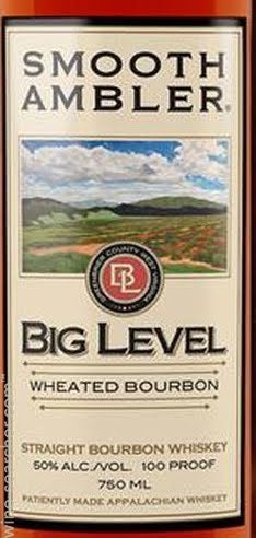 Smooth Ambler Big Level Straight Wheated Bourbon Whiskey, West Virginia, USA