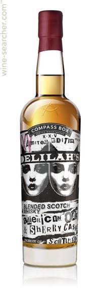 Compass Box Delilah's XXV American Oak & Sherry Cask Aged Blended Scotch Whisky, Scotland