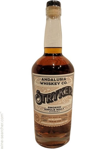 Andalusia Whiskey Co. Stryker Smoked Single Malt Whiskey, Texas, USA