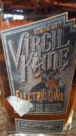 Virgil Kaine ' Electric Owl' Sour Mash Whiskey, South Carolina, USA