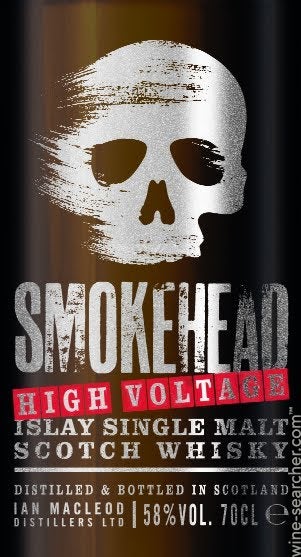 Smokehead High Voltage Single Malt Scotch Whisky, Islay, Scotland