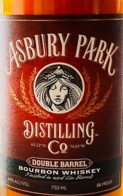 Asbury Park Distilling Co Double Barrel Bourbon Whiskey, New Jersey, USA