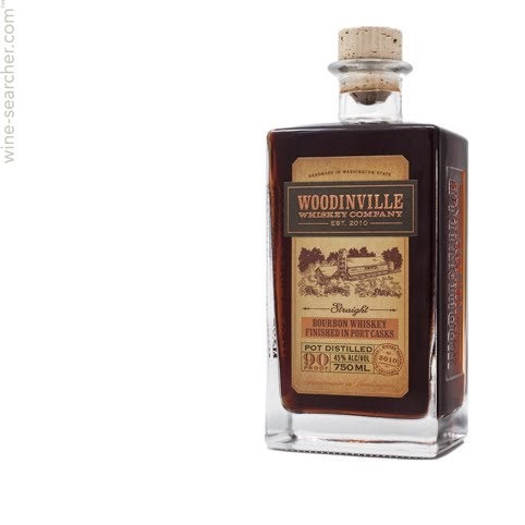 Woodinville Whiskey Co. Port Cask Finish Straight Bourbon Whiskey, Washington, USA