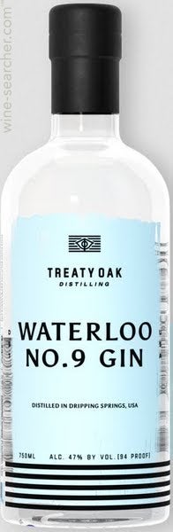 Treaty Oak Distilling Co. Waterloo No. 9 Gin, Texas, USA