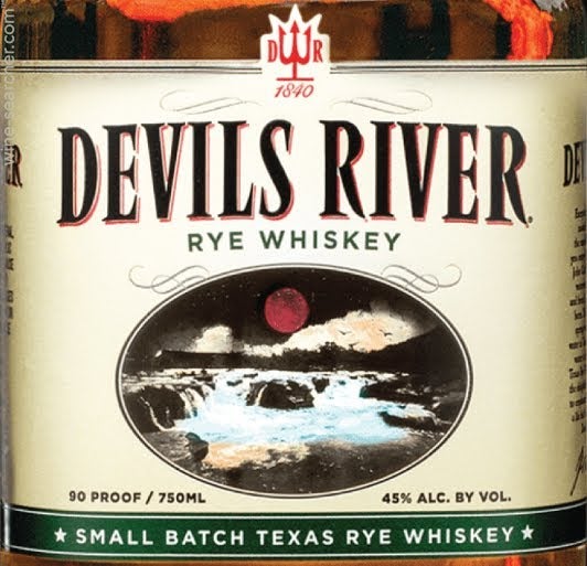 Devils River Rye Whiskey, Texas, USA