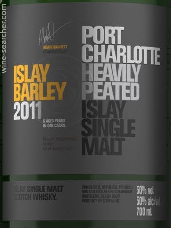 2013 Bruichladdich Port Charlotte IBHP 'Islay Barley Heavily Peated' Vintage Single Malt Scotch Whisky, Islay, Scotland