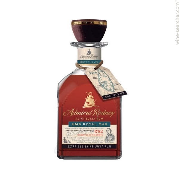 St. Lucia Distillers Admiral Rodney 'HMS Royal Oak' Extra Old Rum, St. Lucia