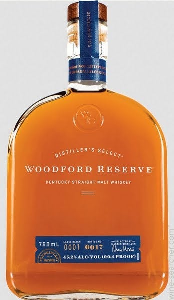 Woodford Reserve Distillers Select Kentucky Straight Malt Whiskey, USA