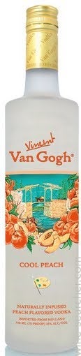 Vincent Van Gogh Cool Peach Vodka, Netherlands