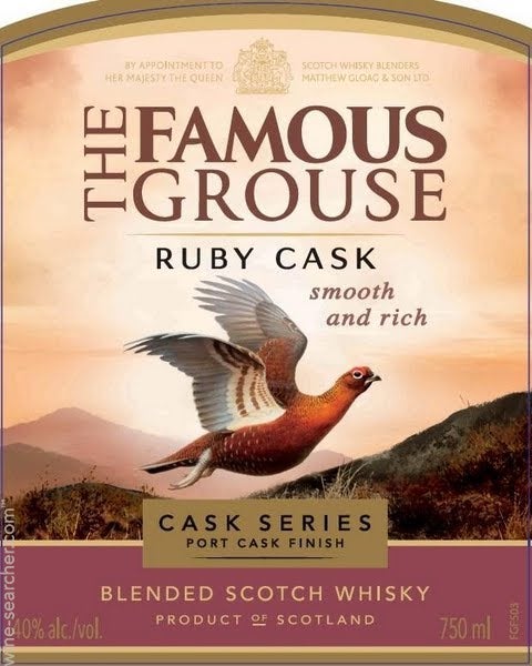 The Famous Grouse Cask Series Ruby Cask Blended Scotch Whisky, Scotland