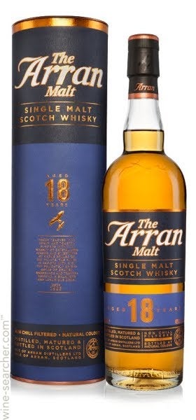 The Arran Malt Distillery 18 Year Old Single Malt Scotch Whisky, Isle of Arran, Scotland