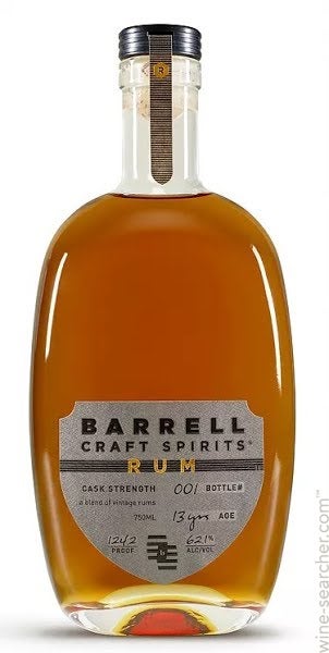 Barrell Craft Spirits Cask Strength 13 Year Old Rum