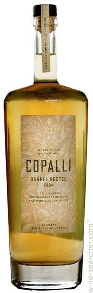 Copalli Barrel Rested Rum, Belize