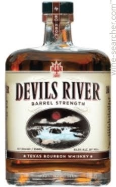 Devils River Barrel Strength Bourbon Whiskey, Texas, USA