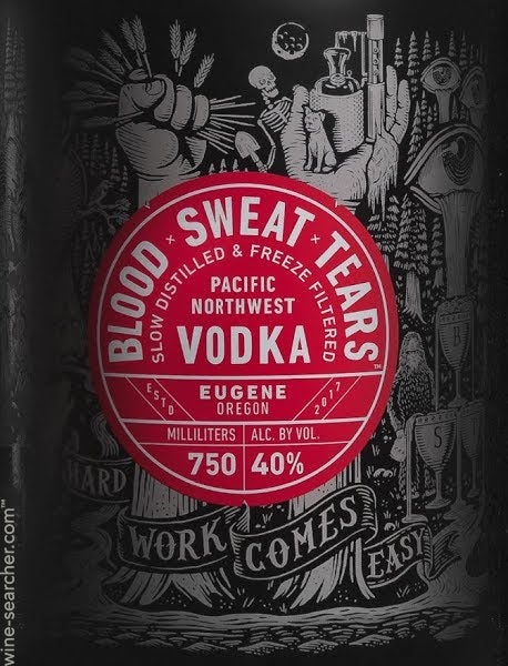 Blood Sweat Tears Vodka, Oregon, USA