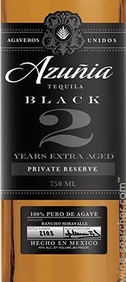 Azunia Private Reserve 2 Year Old Extra Aged Black Tequila, Jalisco, Mexico